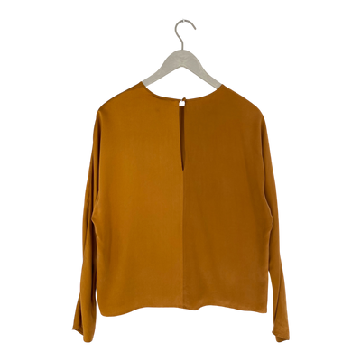 Studio Heijne revolution silk shirt, bronze | woman M