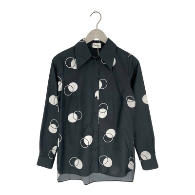 Studio Heijne essential silk blend shirt, dots | woman 34