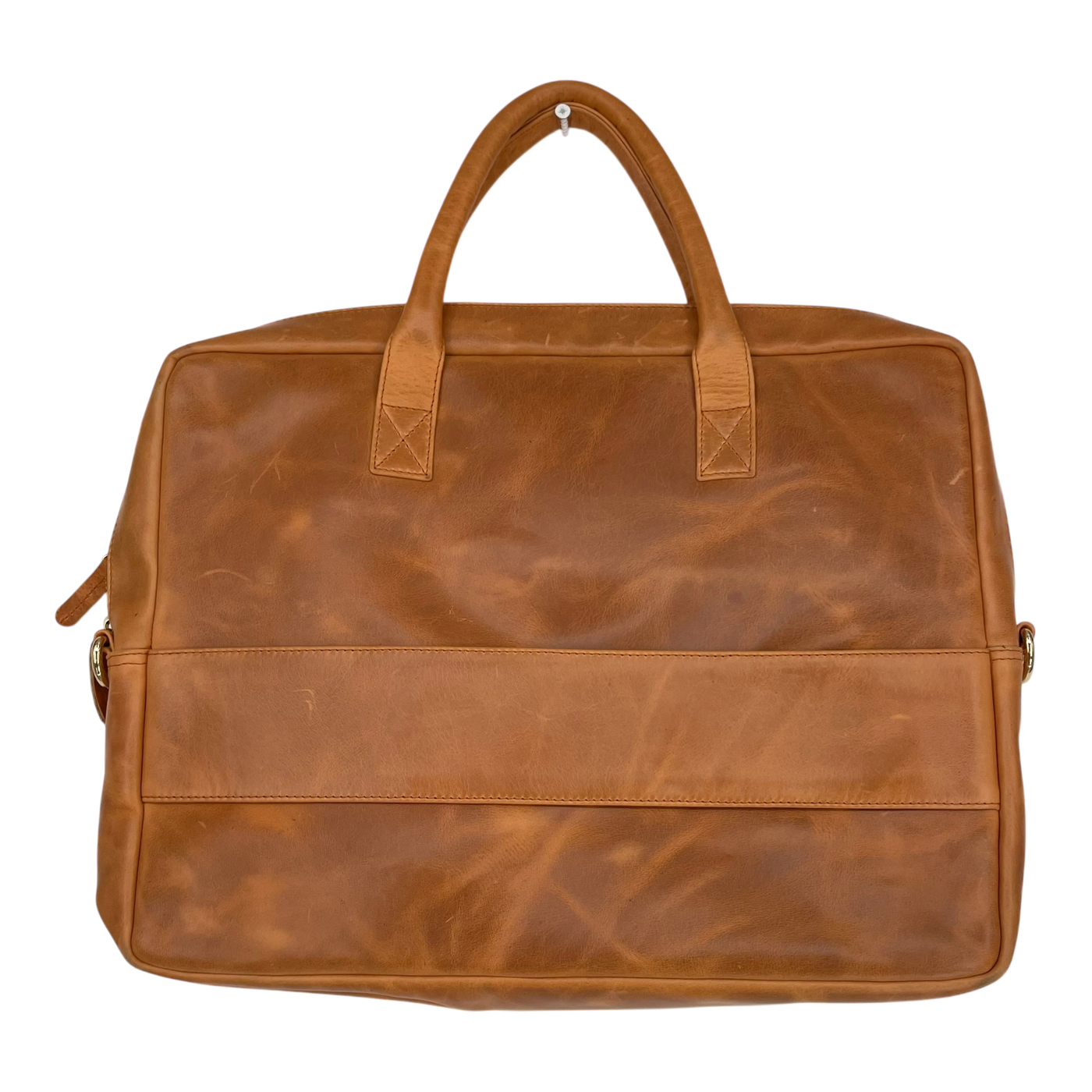 Holzrichter leather breafcase, caramel