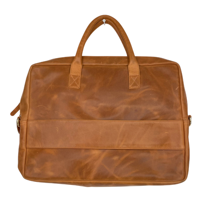 Holzrichter leather breafcase, caramel