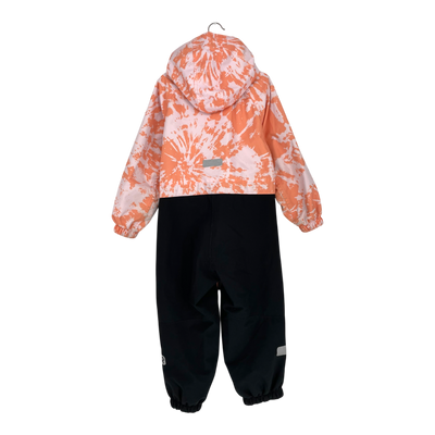 Reima karikko midseason overall, coral/black | 116cm