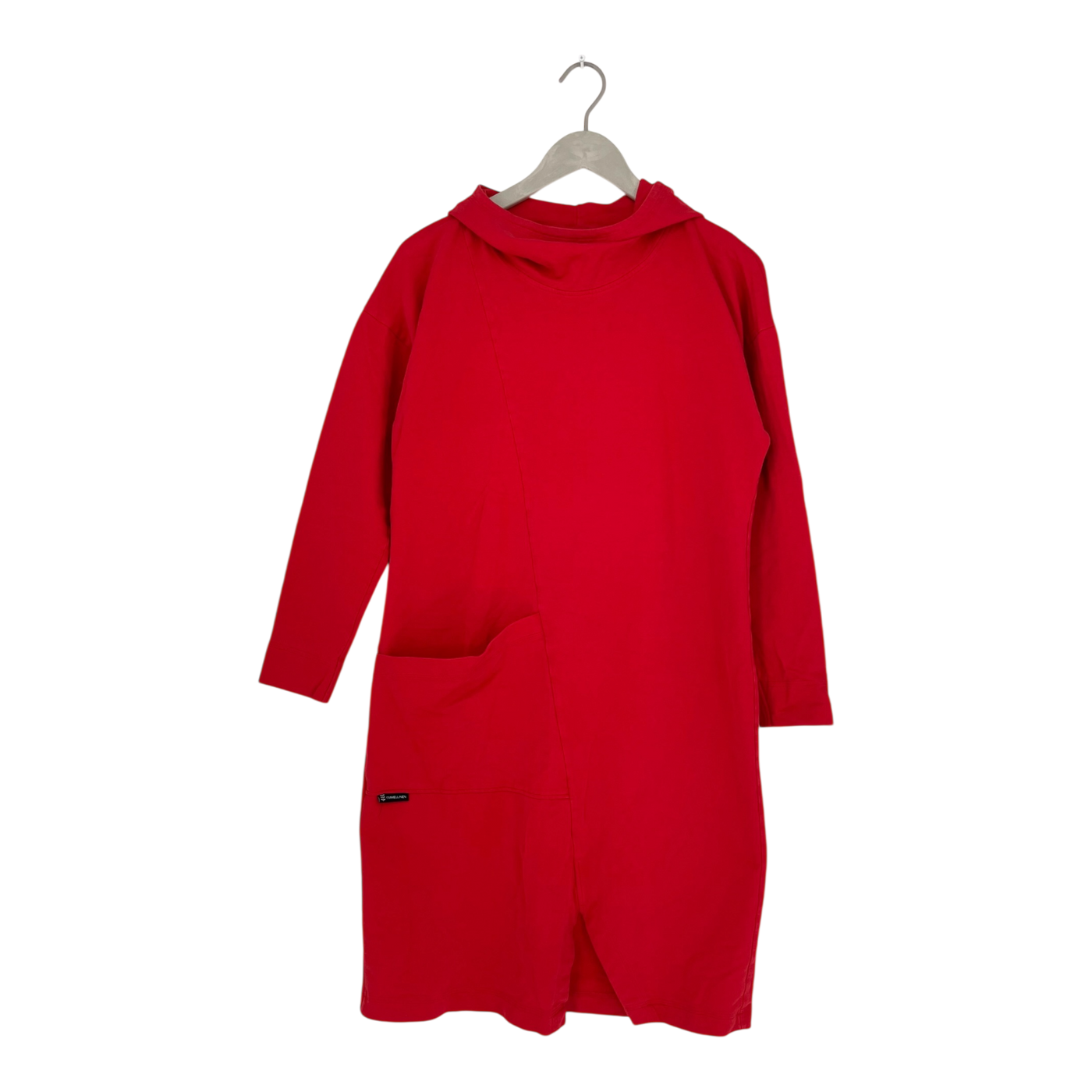 Ommellinen hoodie dress, red | woman M