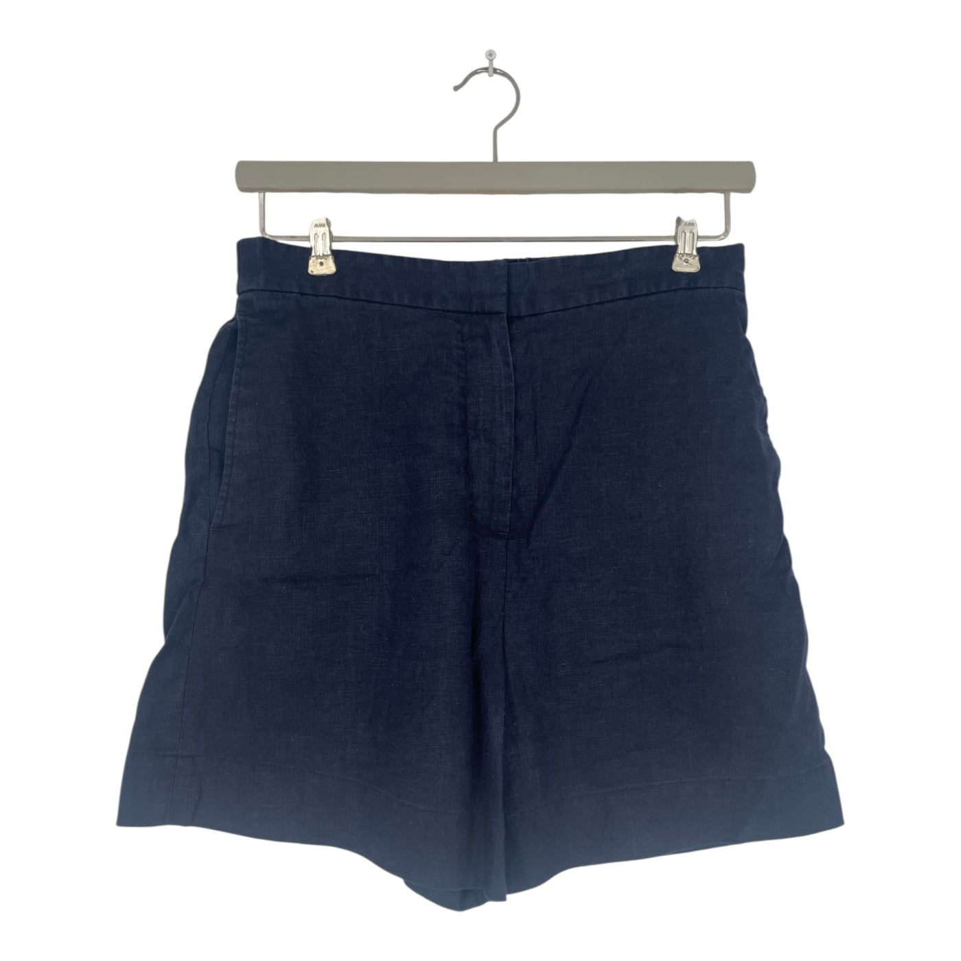COS linen shorts, navy | woman 38
