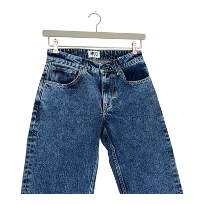 Mud Jeans Carry mid straight jeans, stone vintage | woman 27/34