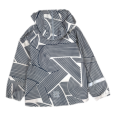 Reima polskis rain jacket, dark blue/ white | 128cm