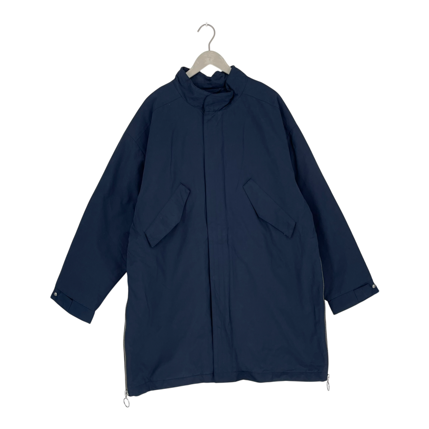 Embassy of Bricks and Logs karungi coat, dark navy | unisex L