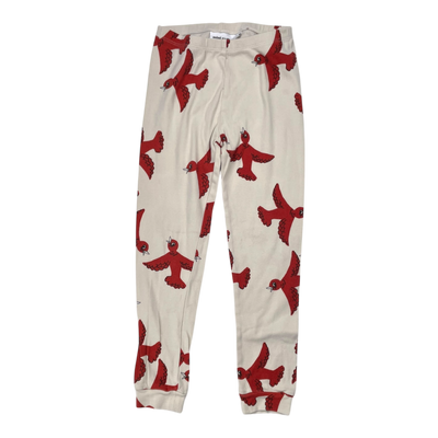 Mini Rodini leggings, birds | 116/122cm