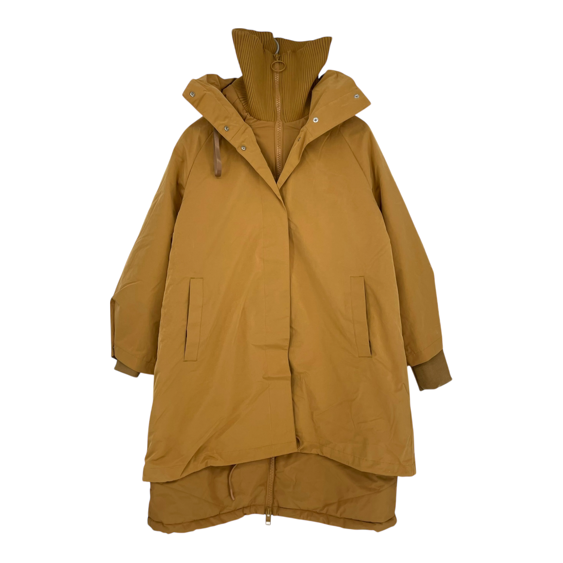Embassy of Bricks and Logs Selma modular parka, earth | woman S – Ninyes