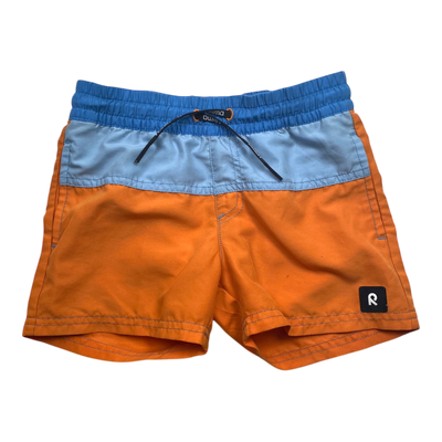 Reima palmu swim shorts, orange | 110cm