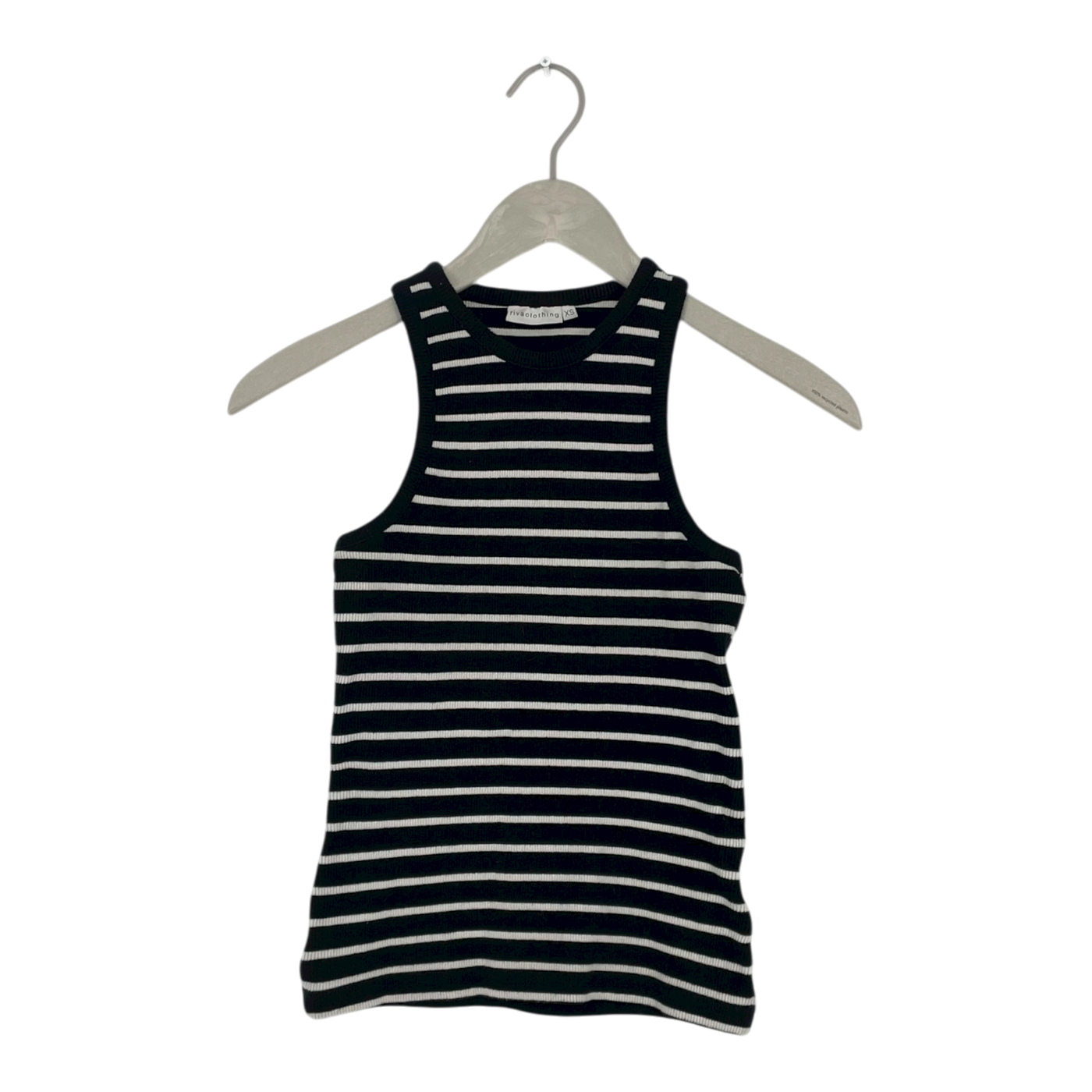 Riva Clothing rib tank, stripes | woman XS