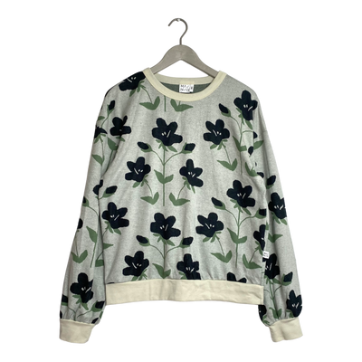 Mainio jacquard knit, flowers | woman S/M