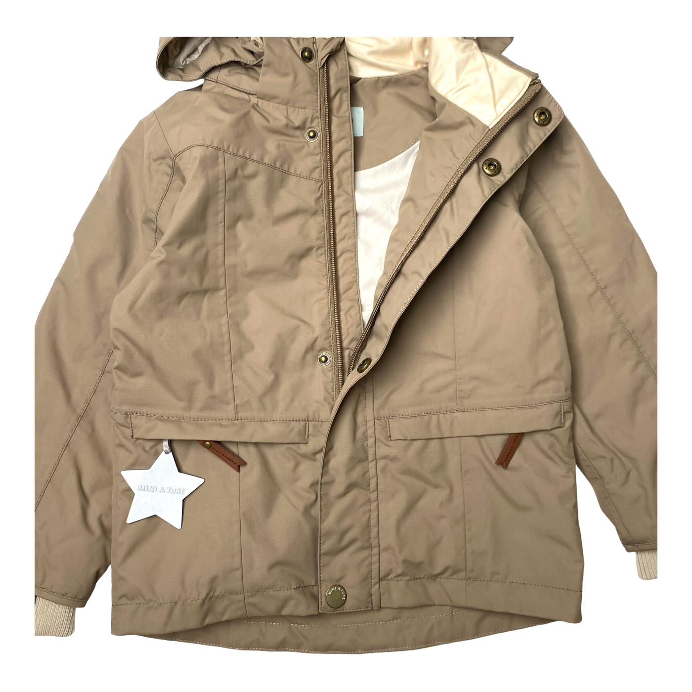 Mini A Ture vestayan spring jacket, bark | 104cm