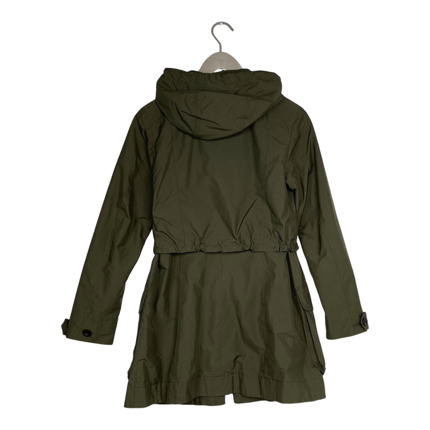 Peak Performance mid season parka jacket, hunter green | woman XS