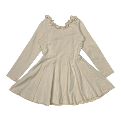 Gugguu frilla dress, almond | 104cm