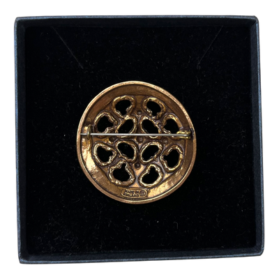 Kalevala Koru Imatran solki brooch, bronze