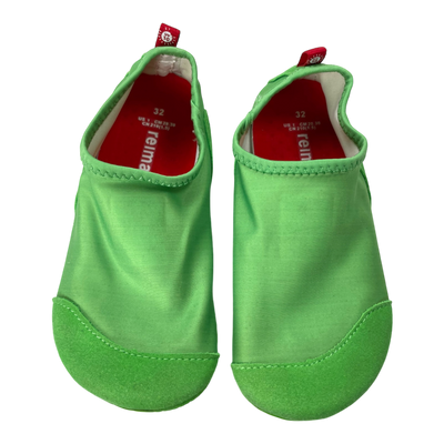 Reima twister slippers, green | 32