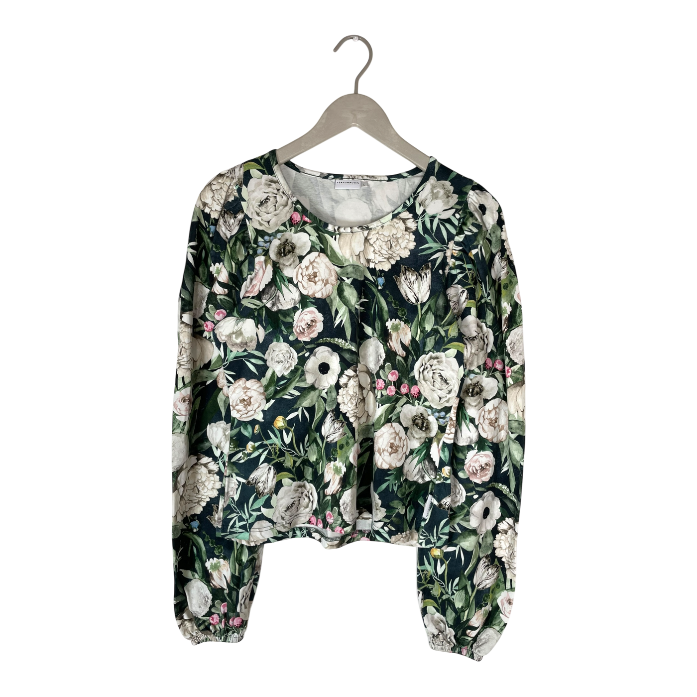 Versonpuoti puff shirt, flower | woman L