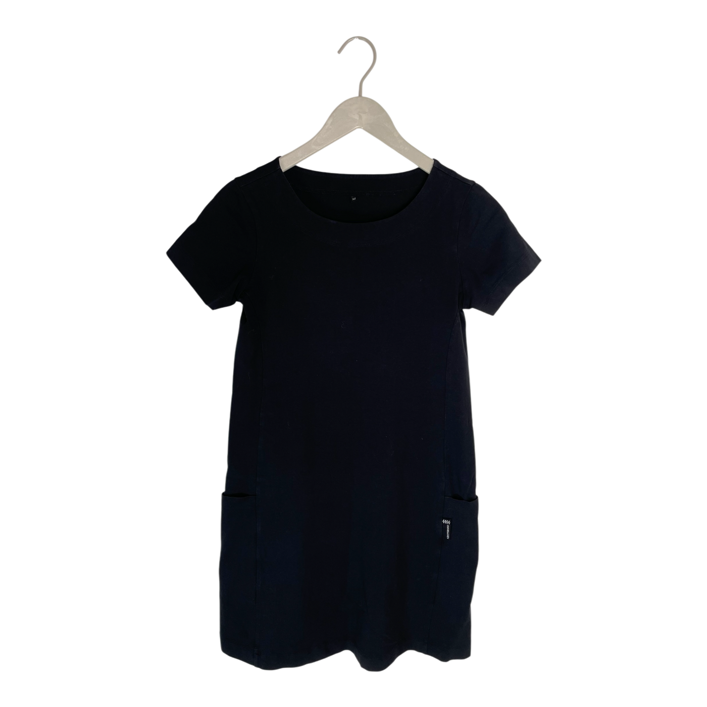 Ommellinen lea t-shirt tunic, black  | woman XS