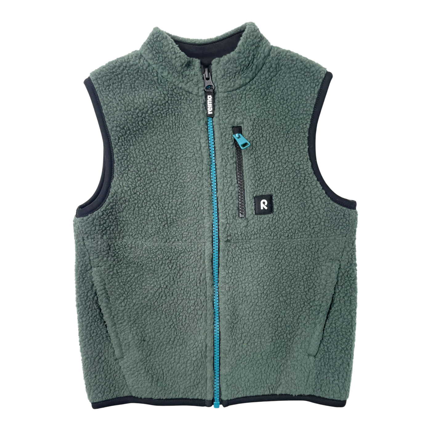 Reima turkis vest, thyme green | 110cm