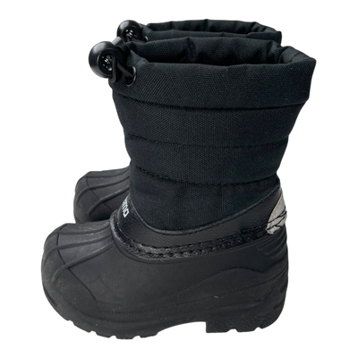 Reima nefar winter duck boots, black | 22