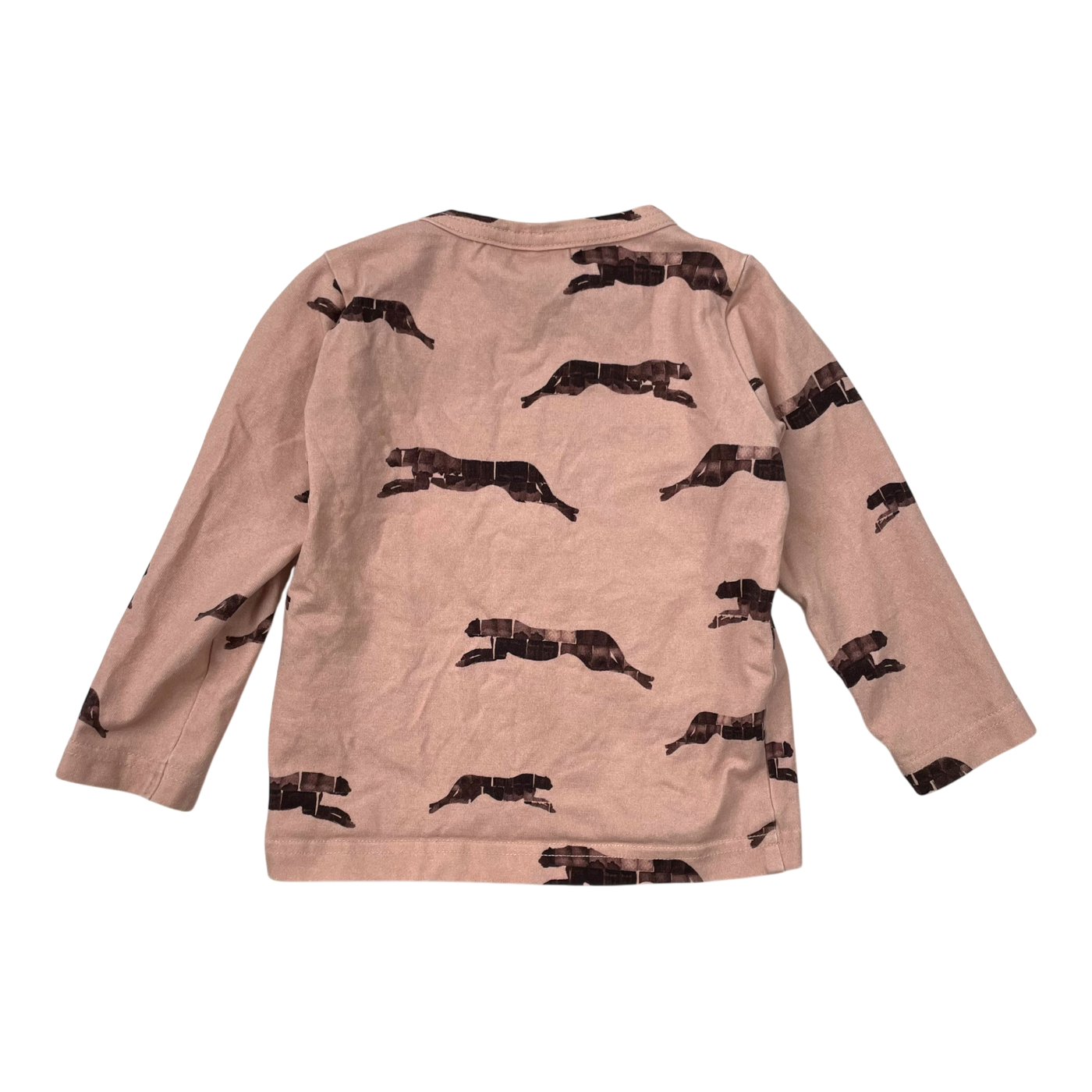 Kaiko shirt, panther | 74/80cm