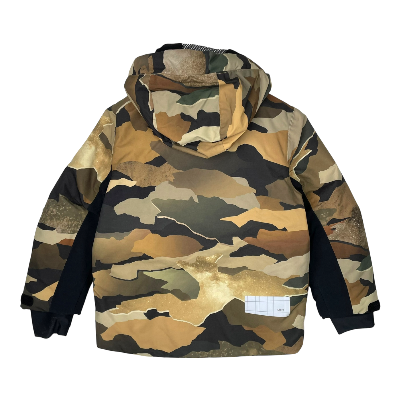 Molo alpine winter jacket, camo | 116cm