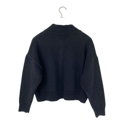 Aarre rita wool cardigan, black | woman S /M