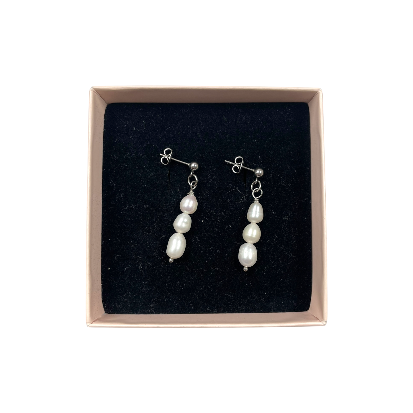 Roosan pujo pearl earrings, white | onesize