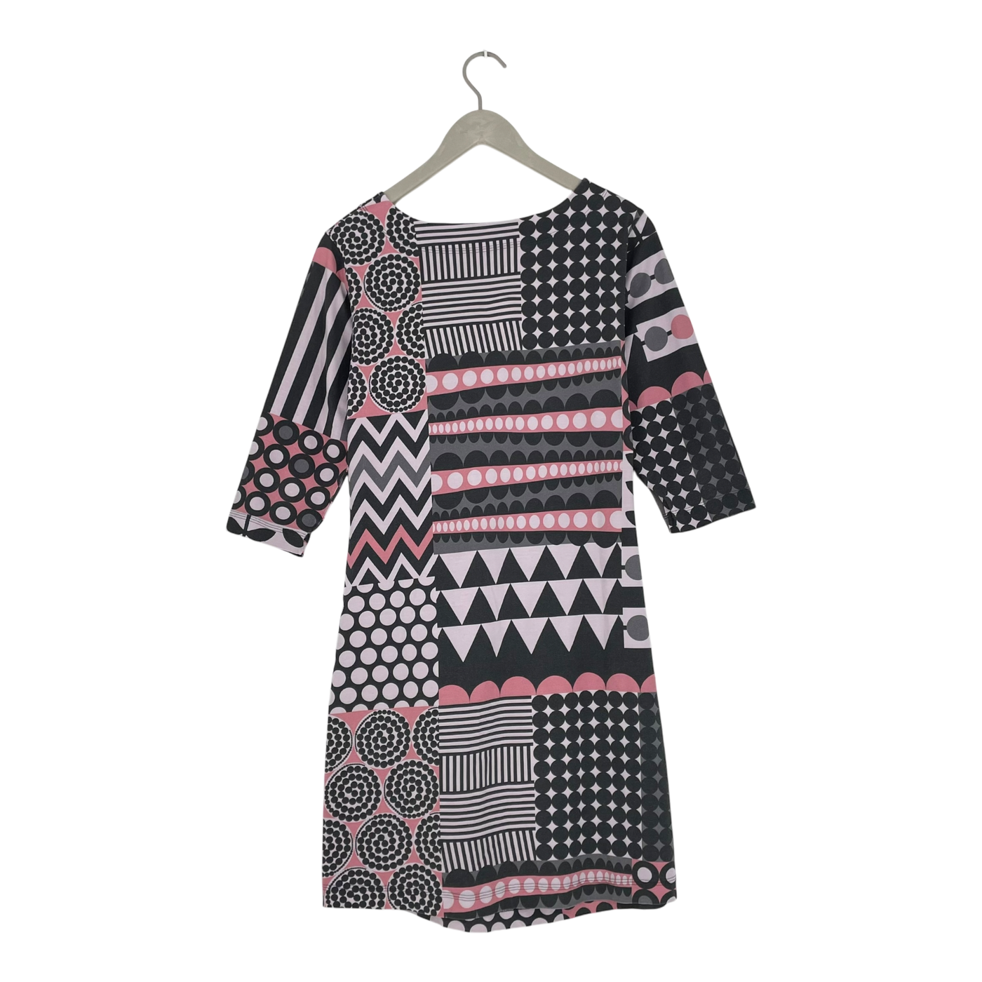 Ommellinen knot 3/4 sleeve tunic, dots/stripes | woman L