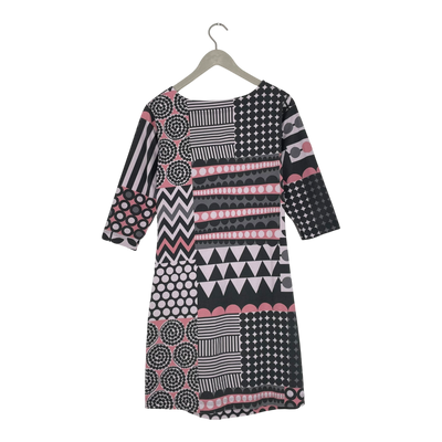 Ommellinen knot 3/4 sleeve tunic, dots/stripes | woman L