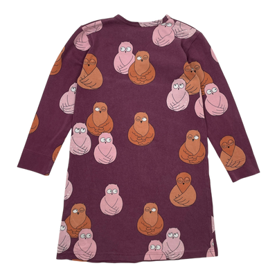 Blaa night dress, owls | 98/104cm
