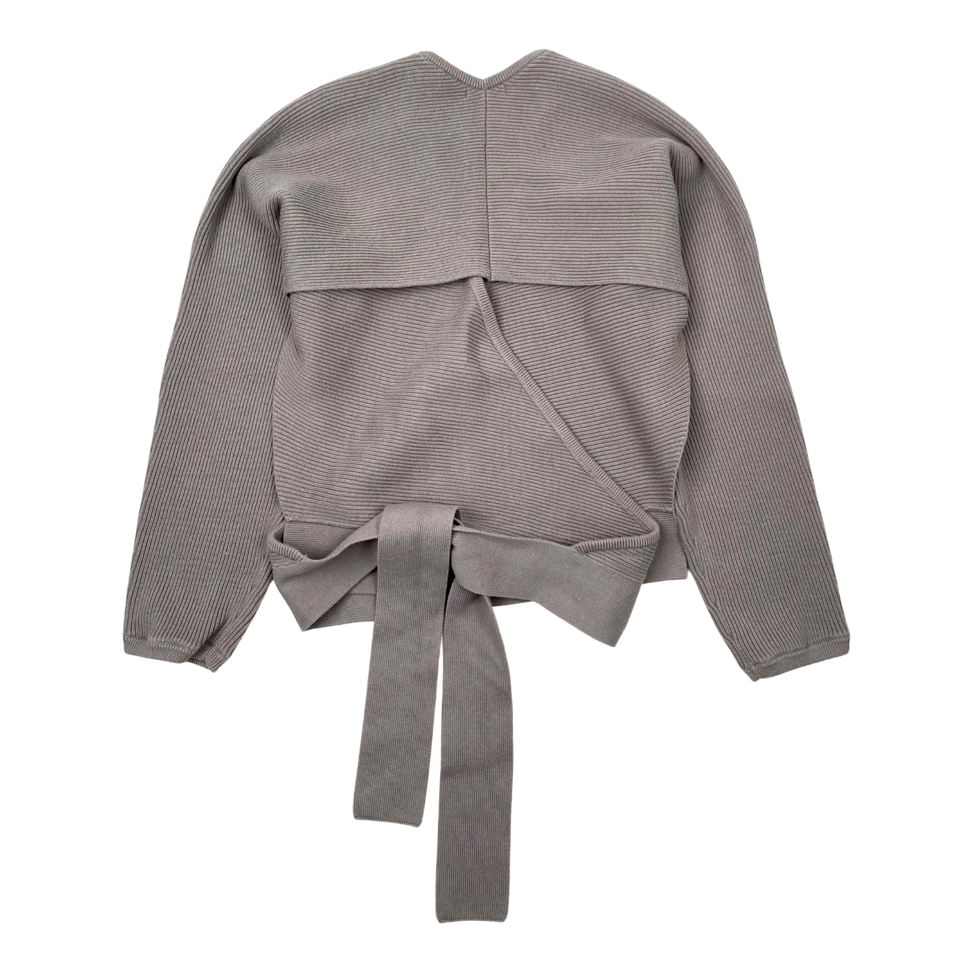 Filippa K ribbed wrap cardigan, sand | woman S
