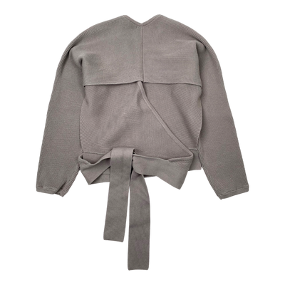 Filippa K ribbed wrap cardigan, sand | woman S