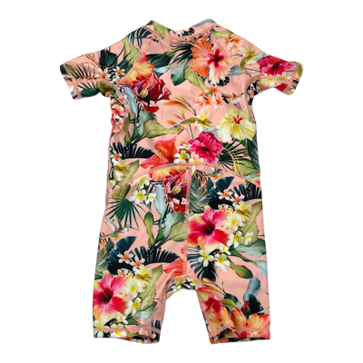 Molo UV swimsuit, flowers | 86/92cm