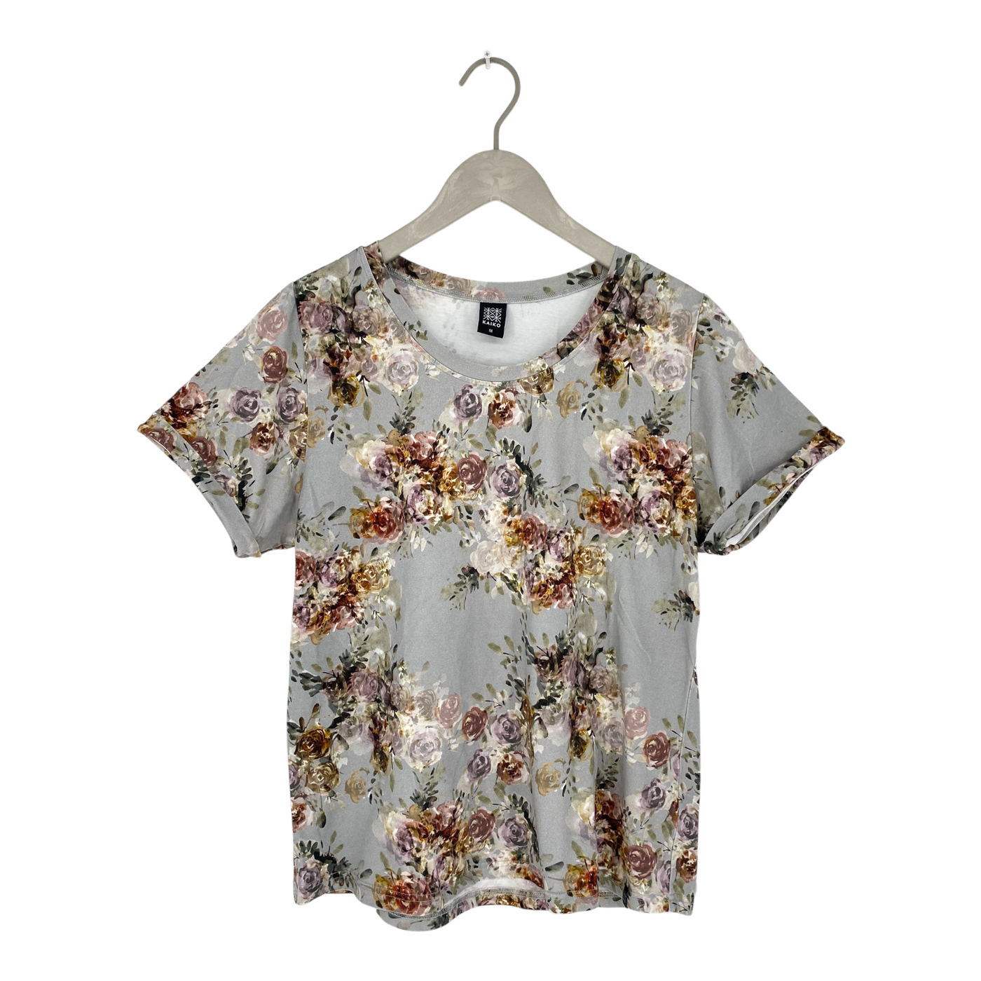 Kaiko tricot t-shirt, flower | woman M
