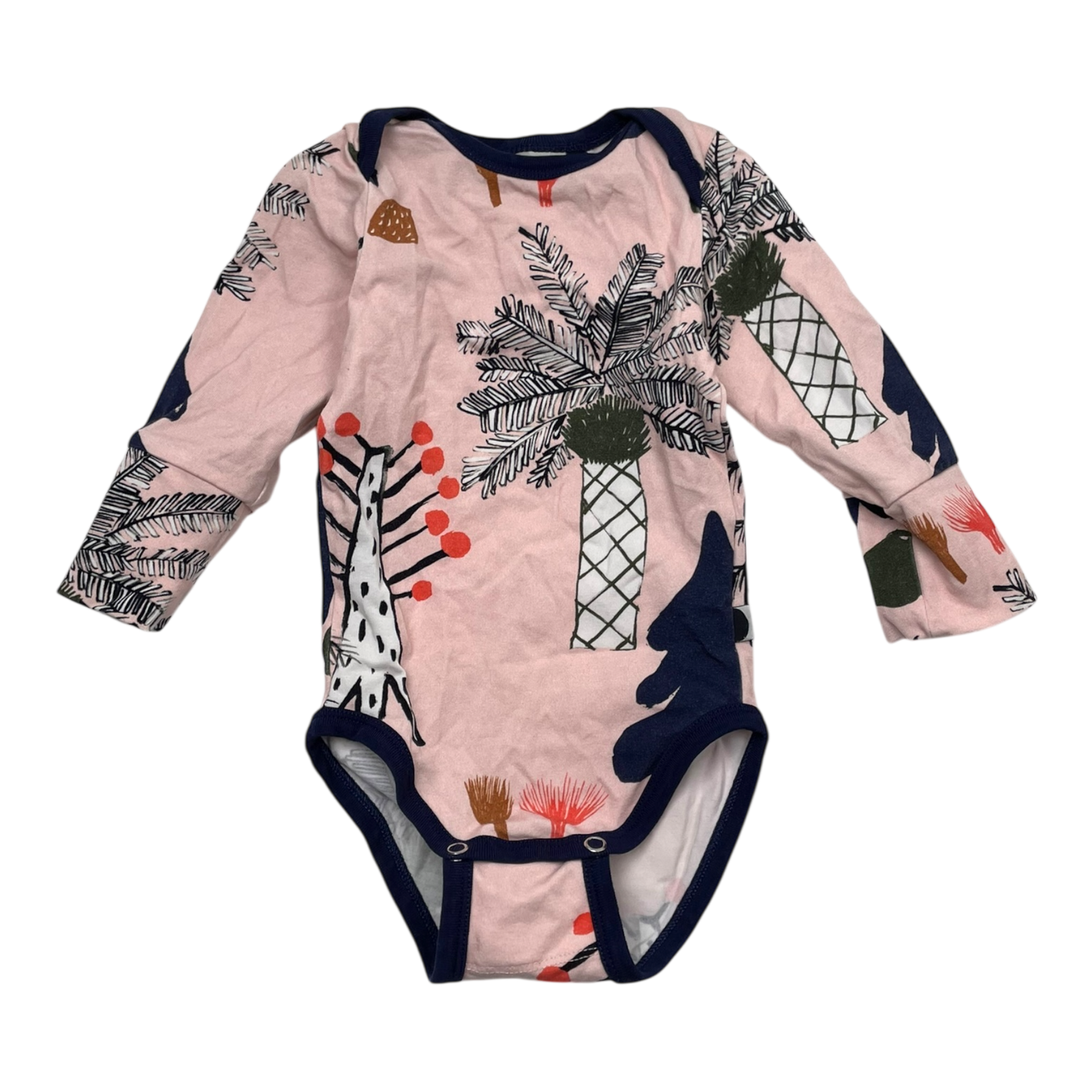Papu body, pink | 62/68cm
