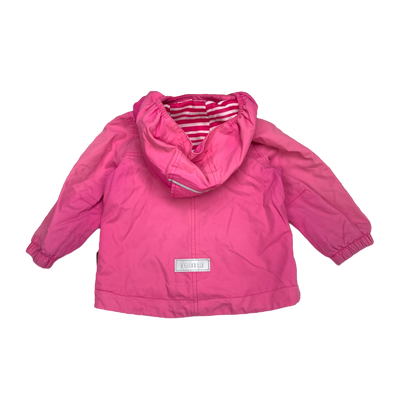 Reima midseason jacket, pink | 80cm