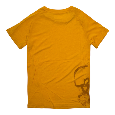 Isbjörn merino blend t-shirt, yellow | 146/152cm