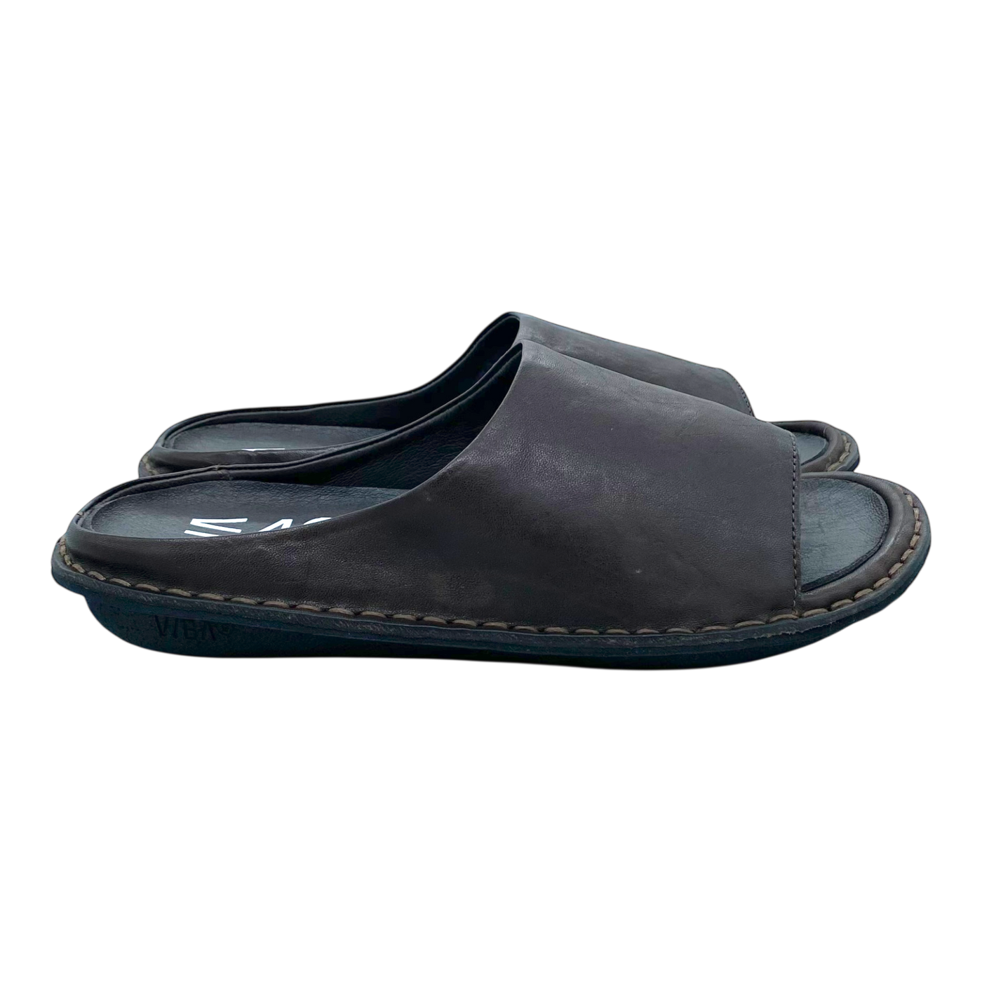 VIBAe Saint Tropez leather sandals, cocoa brown | 40