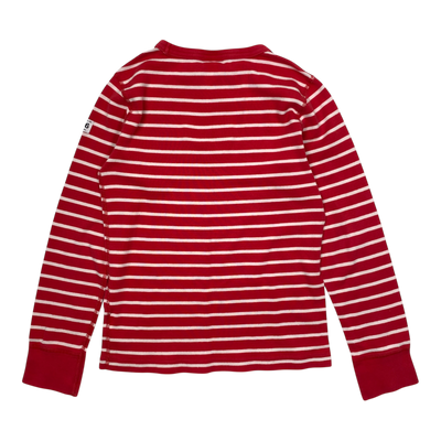 Polarn O. Pyret terry shirt, stripes | 122/128cm