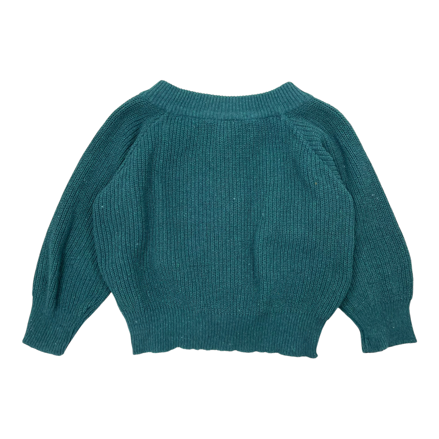 Papu knit cardigan, teal | 98/104cm
