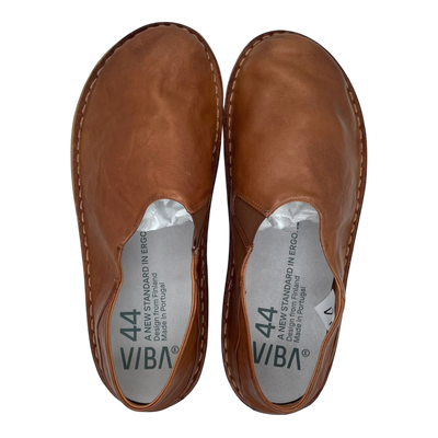 VIBAe Zuma leather shoes, cognac brown | 44
