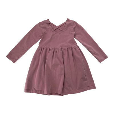 Kaiko cross dress, mauve | 98/104cm