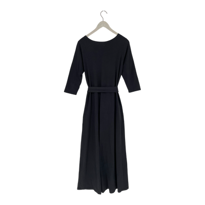 Versonpuoti belted dress, black | woman M
