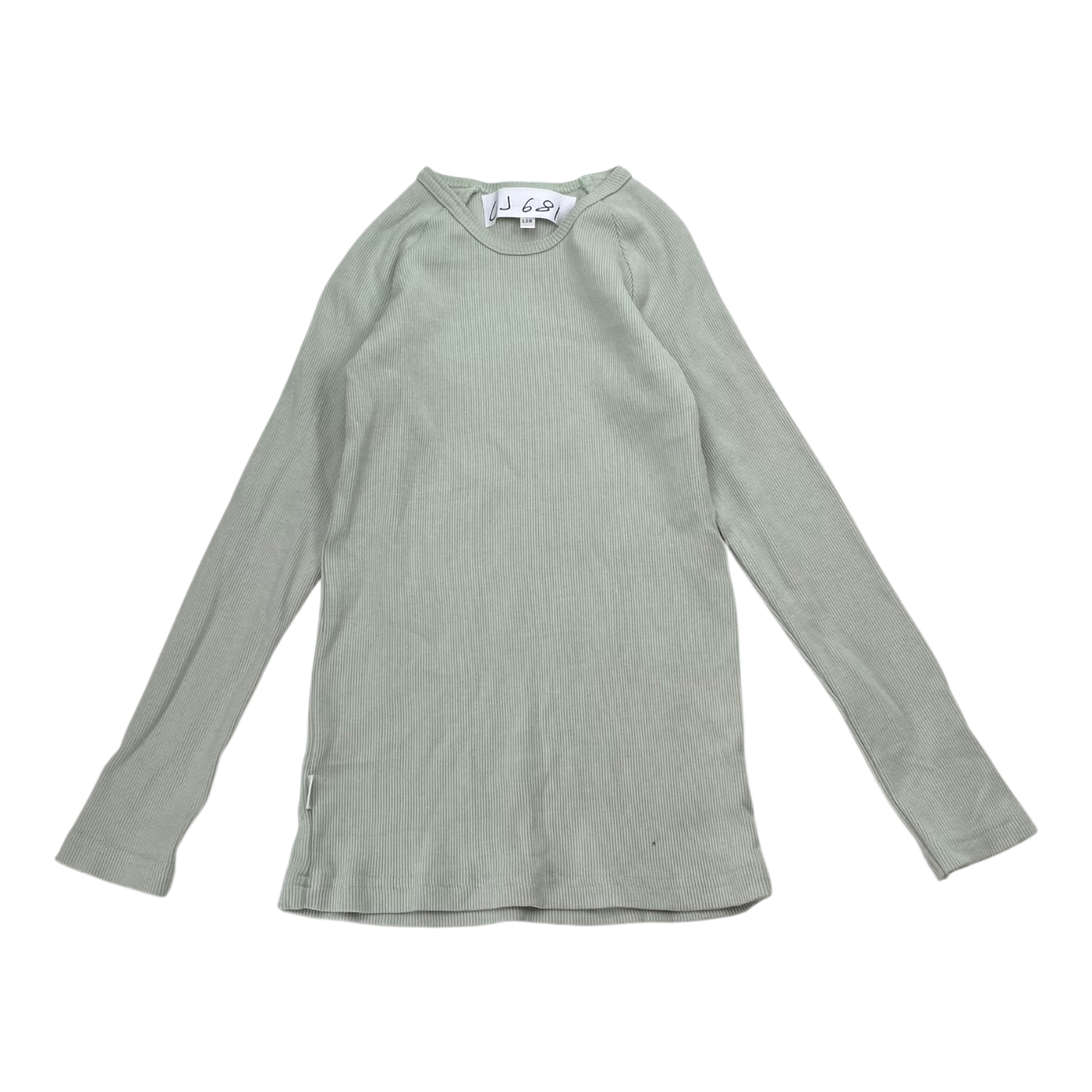 Gugguu rib shirt, alice blue | 128cm