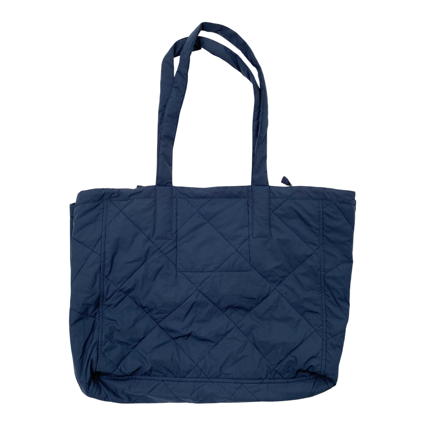 Embassy of Bricks and Logs quilted bag, dark blue | onesize