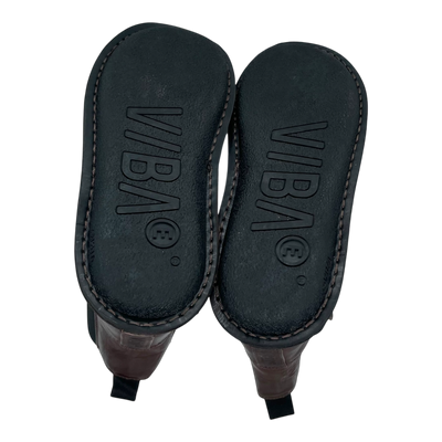 VIBAe Helsinki leather boots, cocoa brown | 41