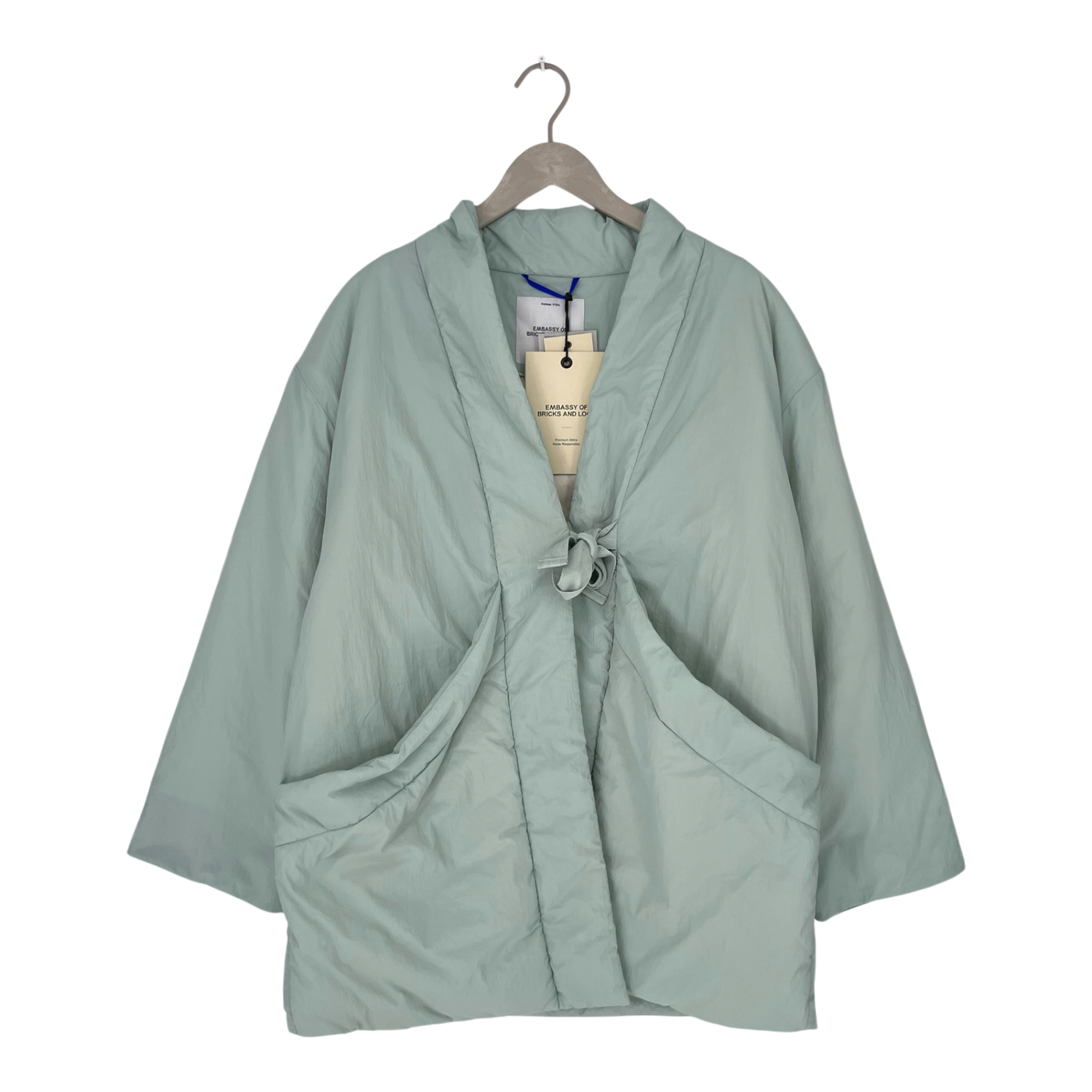 Embassy of Bricks and Logs oshawa jacket, light blue | woman S