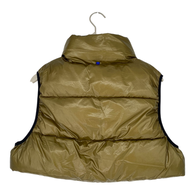 Embassy of Bricks and Logs vienna puffer vest, olive | unisex S