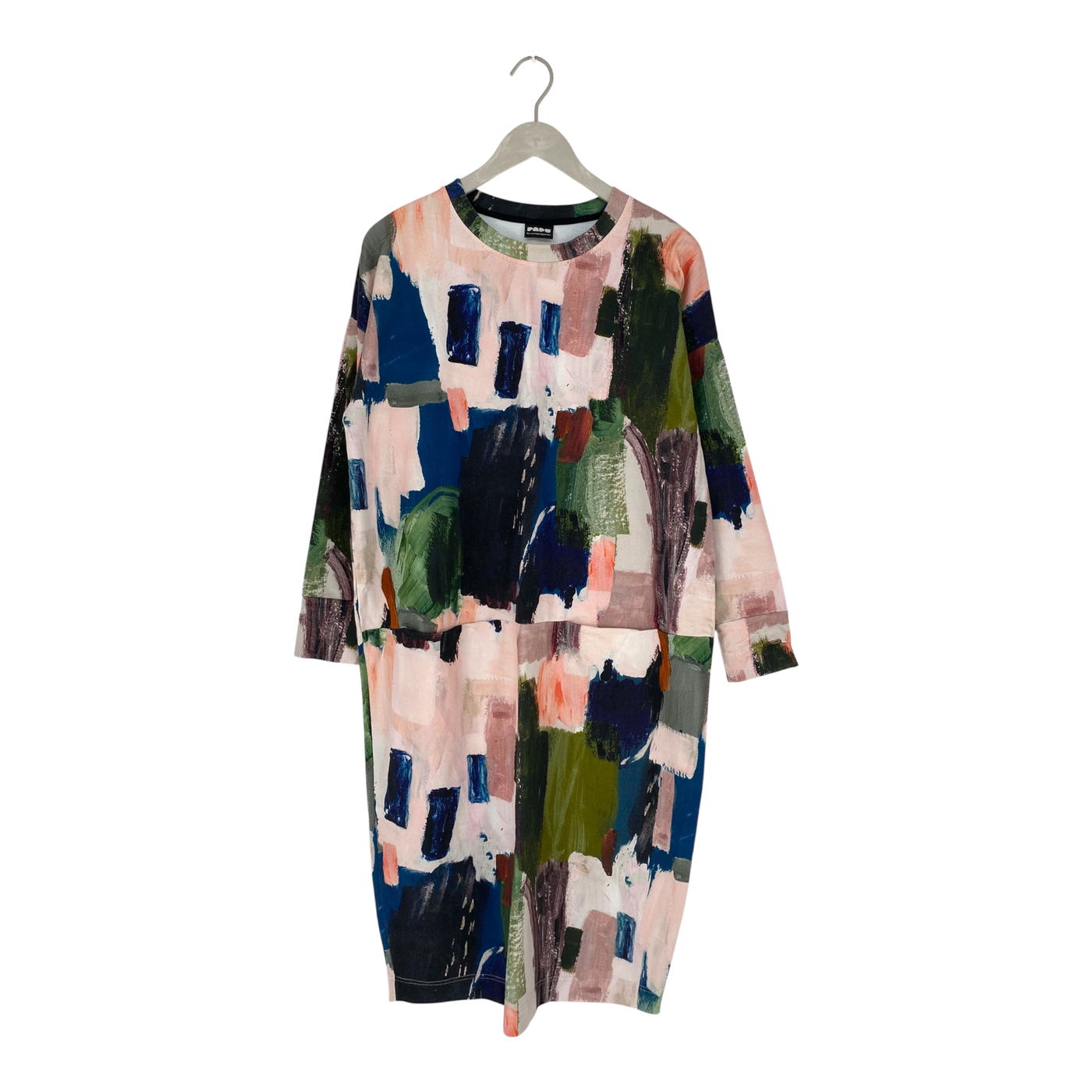 Papu giant split dress, watercolor | woman S